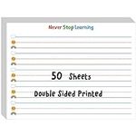 50 Sheets Ruled Writing Paper, Doub