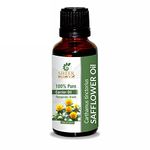 Safflower Oil -(Carthamus Tinctorius)- Carrier Oil 100% Pure Natural Undiluted Uncut Therapeutic Grade Oil 1.69 Fl.OZ