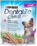 DentaLife Chews, Dental Dog Treats for Small Breed Dogs - 40 ct Pouch