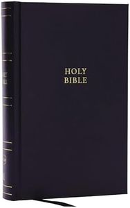 NKJV, Single-Column Reference Bible, Verse-by-verse, Hardcover, Red Letter, Comfort Print