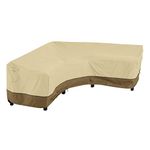 Classic Accessories Veranda V-Shaped Sectional Sofa Cover, Medium