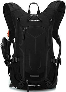 BWBIKE Zaino da Bici Zaino da Ciclismo, Zaino da Bici da Bicicletta Impermeabile 18L con parapioggia, Zaino da Equitazione Sportivo per l'escursione in Bicicletta