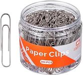 NEEWAY 300pcs Large Paper Clips, Ju