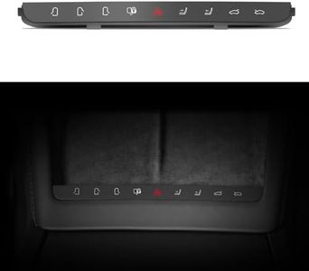 AAMHHM Center Console Smart Physical Buttons for Tesla Model 3 Highland 2024 2025 Under-Screen 9 Multi-Function Smart Control Buttons with RGB Backlight Tesla Custom