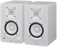 Yamaha HS3 Studio Monitors – Active Speakers, Pair of Compact 2-Way Powered Speakers, Bass-Reflex 3.5" 52W, Flat Frequency Response, Advanced Room Control, Music Production and Video Editing - White