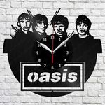 Oasis Vinyl Record Wall Clock Art Decor Original Gift 12'' 30cm 2049