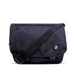 J World New York Terry Messenger Bag, Black, One Size