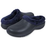 Lakeland Active Women's Lorton Thermal Lined Garden Clogs - Oxford Blue - 6 UK