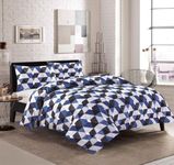 Odeur Casper Printed Single Duvet Cover Set - Easy Care Poly Cotton Single Quilt Cover Bedding Set - 135CM x 200CM with 1 Pillowcase 50CM x 75CM