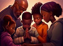 Black African American Puzzles for Adults 1000 Pieces : LewisRenee African American Art, Stimulate Your Brain & Relax with Captivating Jigsaw Challenges (Prayer)