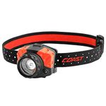 Coast® FL88 615 Lumen Tri-Color (White/Red/Green) Pure Beam® Twist Focus™ LED Headlamp, Batteries Included, Flat Dark Earth