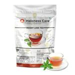 Slimming Herbal Green Tea | 1-Month Pack (60 Cups) | 100% Natural Weight Management Tea with Cinnamon, Ginger & Tulsi | Supports Metabolism & Reduces Belly Fat