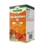 Natures aid 100% Pure Omega-7 Sea Buckthorn Oil 500mg, 60 Vegetarian Softgels