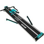 Mophorn Tile Cutter, 47in/1200mm Manual Ceramic Floor Tile Cutter, All-Steel Frame Cutting Machine, Precise Tile Cutter Tools w/Laser Guide & Tungsten Carbide Wheel, Large Tile Cutter for Porcelain