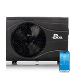 DOEL 55000 BTU Inverter Swimming Pool Heat Pump with WiFi Smart Control Panel, 16 kW Electric Pool Heater for In-ground and Above-Ground Pools, 220-240V