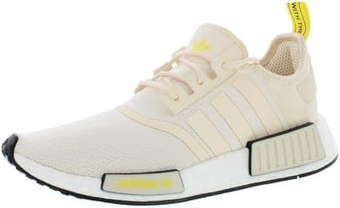 adidas Women's NMD_R1 Running Shoe, Ecru Tint/Ecru Tint/Impact Yellow, 10 M US