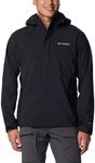 Columbia Men's Earth Explorer Shell Waterproof Rain Jacket, Black, Size M