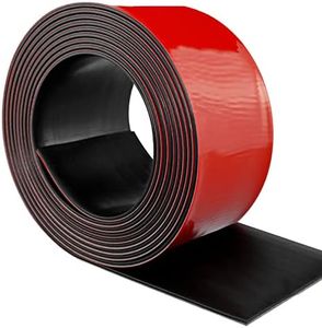 Neoprene Rubber Strips Self Adhesive Solid Rubber Sheets, Rolls & Strips for DIY Gaskets Crafts Pads Seals Warehouse Flooring Neoprene Sheet with Adhesive Backing (4" Wide x 1/5" Thick x 20' Long)