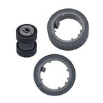 Intendvision Replacement Scanner Brake Roller and Pick Roller Set Compatible with for Fujitsu fi-7140 fi-7240 fi-7160 fi-7260 fi-7180 fi-7280 fi-7300NX, Part No PA03670-0001 PA03670-0002