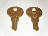 Sentry Safe Keys CUT To Your Lock/Key Letters A B C G H I J K L M O U W Z (Z)