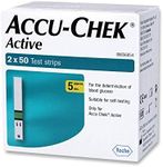 Accu-Chek Active Strips, 100 (50x2) (Multicolor)