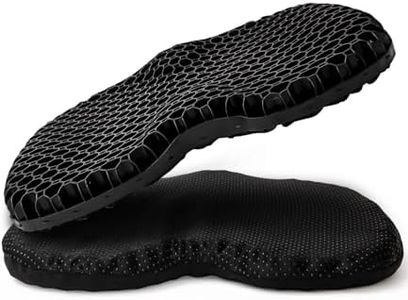 Cexovo Coussin de Siège en Gel,Coussin Anti Escarres,Coussin de Gel Respirant,Coussin Ergonomique Assise,Coussin Chaise Bureau avec Housse Antidérapant pour Voiture,Bureau,Maison,Fauteuil Roulant