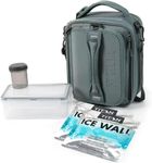 Titan by Arctic Zone Fridge Cold Expandable Lunch Box (Green/Grey)
