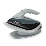 Tefal Freemove Power FV6670E0 Cordless Steam Iron, 2600 W, Steam Flow 40 g/min, 220 g/min, 250 ml Water Tank, Automatic Shut-off, Ceramic Sole