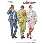 Simplicity 8528 Men's Suit Costume 