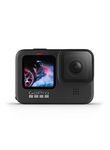 GoPro HERO9 - Waterproof Sports Camera with Front LCD Screen and Rear Touch Screen, 5K Ultra HD Video, 20MP Photos, 1080p Live Streaming, Webcam, Stabilization, Black