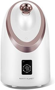 Senia Hot and Cold Facial Steamer by Vanity Planet - Detoxifying Aromatherapy Facial Steamer with Smart Steam Technology - Unclog Pores & Blackheads Cleaner Detoxifies, Cleanses & Moisturizes Skin