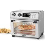 Starfrit Air Fryer Convection Oven - XL for 12" Pizza - Baking Pan & Air Fryer Basket - 10 Preset Modes - 1700W