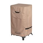 ULTCOVER Waterproof Vertical Electric Smoker Cover 40 inch for Most Square Gas Propane BBQ Smokers Size Upto 24W x 22D x 43H inch