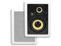 Monoprice Caliber In Wall Speakers 6.5 Inch Fiber 3-Way (pair) - 107607