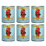 Bianco DiNapoli Organic Crushed Tomatoes, 28 oz (Pack of 6) - Grown in California, Vine Ripened, Hand Selected, Plum Tomatoes