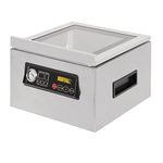 Buffalo Digital Chamber Vacuum Machine (Pack 6) .5Ltr - Food Sealer with Cutter, LED Display, Armoured Glass Lid CT014