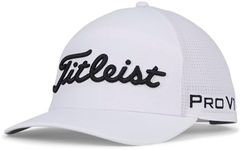 Tour Featherweight Golf Hat, White/