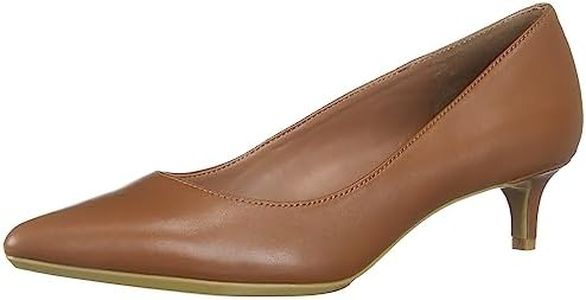 Calvin Klein Women's Gabrianna Pump, Cognac Cognac, 6
