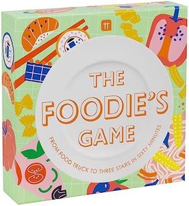 Talking Tables The Foodies Game - Juego de mesa temático de alimentos para parejas, familias, amigos y amantes de la comida - 2-6 jugadores