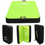 BEEMAT Brimham Bouldering Crash Pad [Each] • Designed to absorb and dissipate the force smoothly from the most notorious highball falls • Lime Green/Black