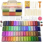 Polymer Clay 60 Colors, Modeling Cl