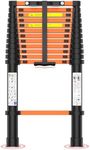 Telescoping Ladder,12.5 FT Extensio