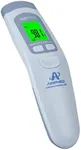 Amplim Non-Contact Forehead Thermometer for Kids and Adults. AmpMed FSA HSA Approved No-Touch Baby Head Temporal Thermometer. Touchless Digital Fever Thermometer for Accurate Temperature Reading