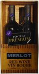 Australian Merlot Fontana Wine Home Brewing Kit | Wine Making Kit | 23 Liter Kit with Premium Ingredients