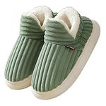 Sunmoine Cloud Slippers, Unisex Winter Cozy Fashion Slippers Casual Home Shoes (Green, Adult, Women, 4.5, Numeric Range, UK Footwear Size System, 5, Medium)