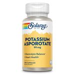 Solaray Potassium Asporotate Supplement, 99 mg, 200 Count