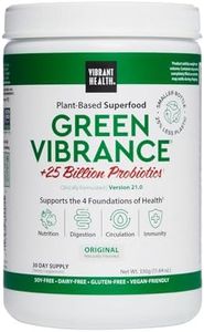 Vibrant Health - Green Vibrance Version 18.0 Plant-Based Superfood Original - 11.64 oz.