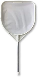 JED Pool Tools 40-376F Fine Mesh Pool and Spa Leaf Skimmer with Handle, White