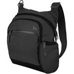 Travelon Anti-Theft Active Tour Messenger Bag, Black