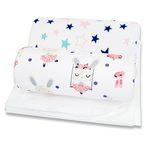 Next to Me Crib Sheets – 3pc Baby Bed Set with 2 Fitted Sheets and 1 Waterproof Mattress Protector – 100% Organic Cotton Fitted Crib Sheet – Selemavi Baby Sheets 83 x 50cm Made in Europe